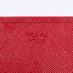 Wallet Wallet on Chain Crossbody Red Saffiano Leather