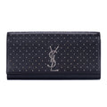 Clutch Studed Kate Clutch Black Smooth Studded Calfskin Leather