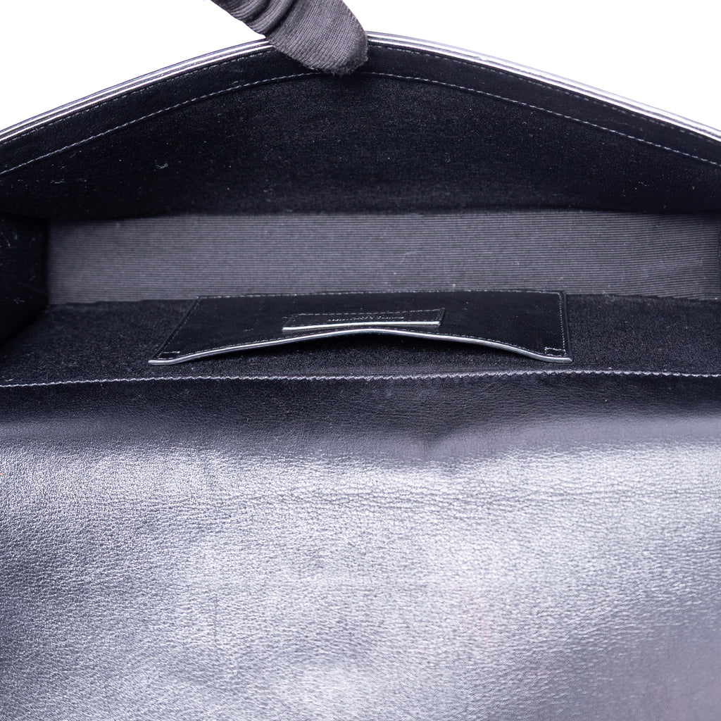 Clutch Studed Kate Clutch Black Smooth Studded Calfskin Leather