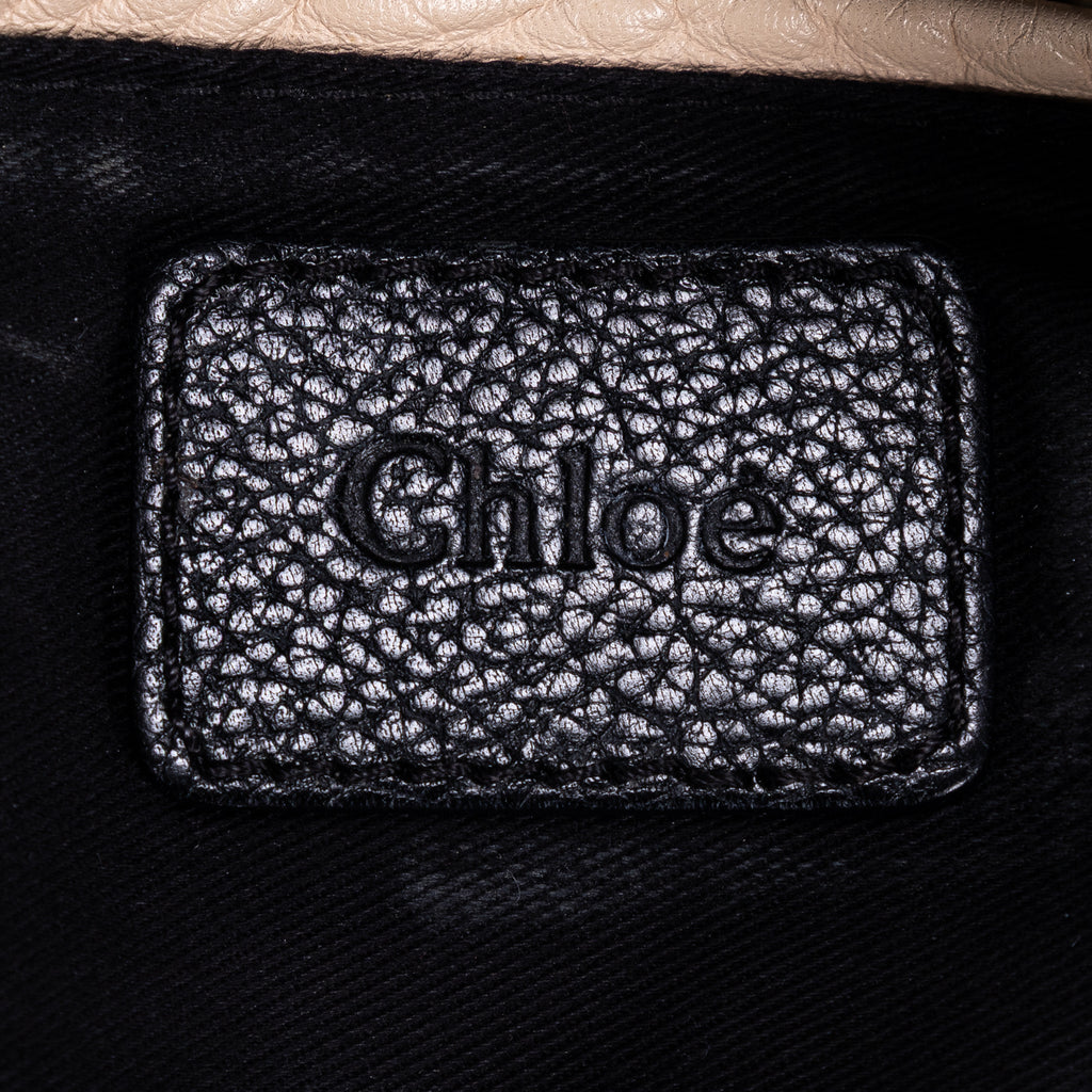 Shoulder Bag Medium Paraty Medium Black Grained Calfskin Leather