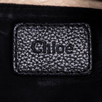 Shoulder Bag Medium Paraty Medium Black Grained Calfskin Leather