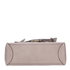 Shoulder Bag Medium Faye Day Medium Grey Calfskin Leather