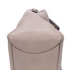Shoulder Bag Medium Faye Day Medium Grey Calfskin Leather