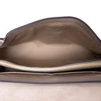 Shoulder Bag Medium Faye Day Medium Grey Calfskin Leather