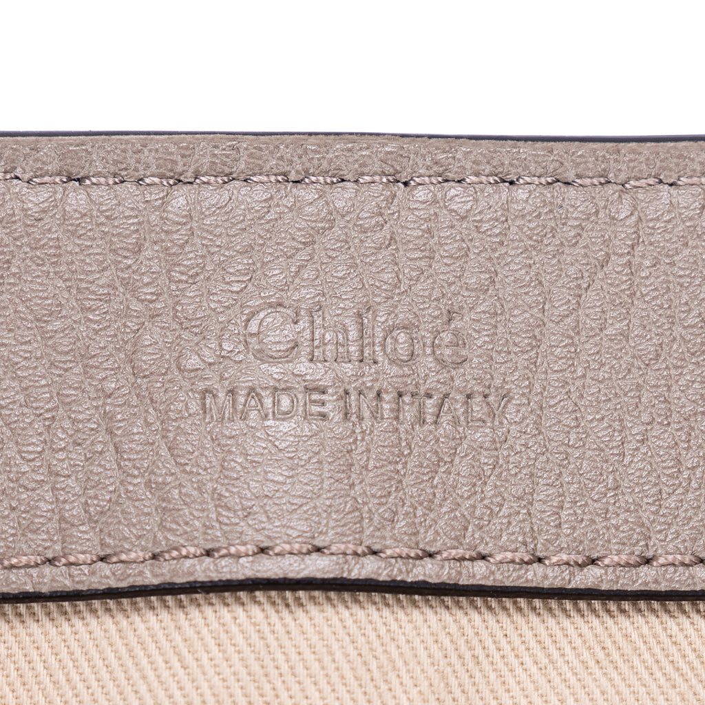 Shoulder Bag Medium Faye Day Medium Grey Calfskin Leather
