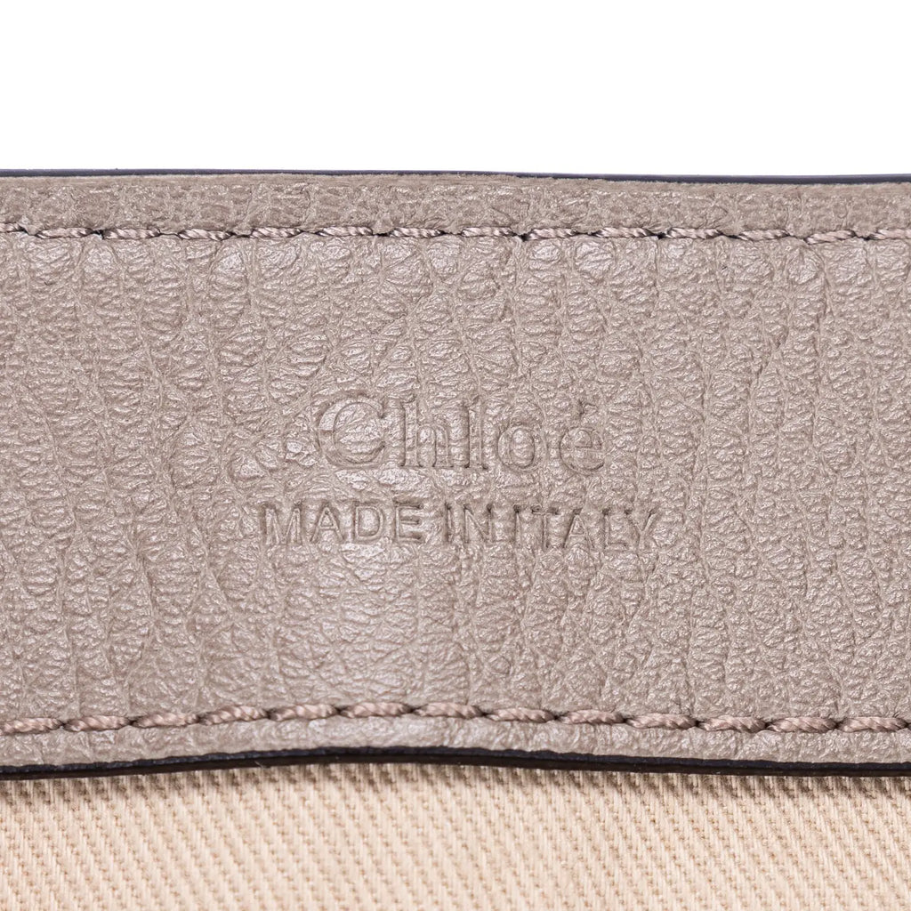 Shoulder Bag Medium Faye Day Medium Grey Calfskin Leather