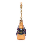 Shoulder Bag Ltd. Ed. Takashi Murakami Multicolore Judy MM Black Colorful Monogram Canvas