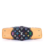 Shoulder Bag Ltd. Ed. Takashi Murakami Multicolore Judy MM Black Colorful Monogram Canvas