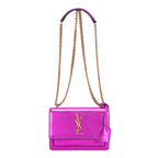 Shoulder Bag Metallic Small Sunset Small Metallic Pink Metallic  Calfskin