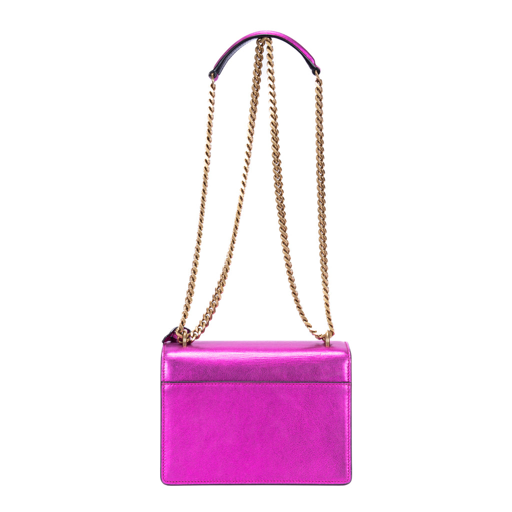 Shoulder Bag Metallic Small Sunset Small Metallic Pink Metallic  Calfskin
