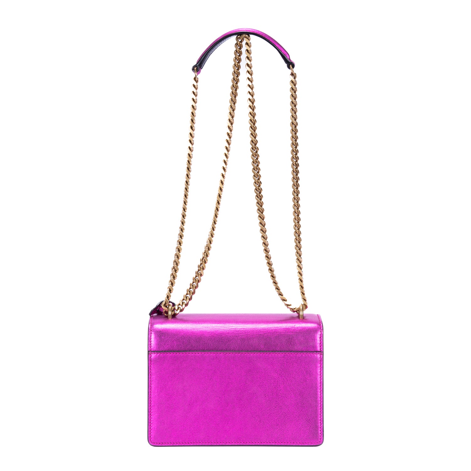 Shoulder Bag Metallic Small Sunset Small Metallic Pink Metallic  Calfskin