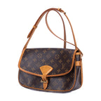 Shoulder Bag Sologne Brown Monogram Canvas