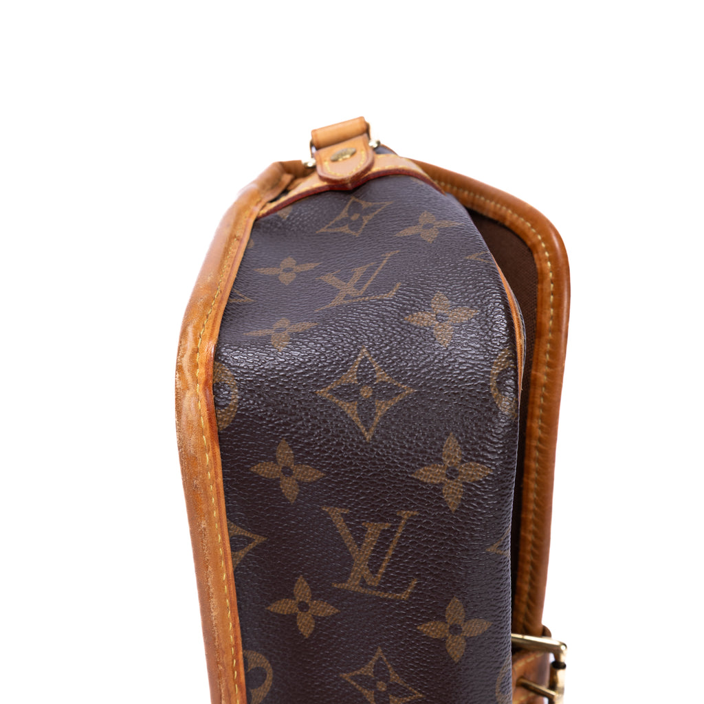 Shoulder Bag Sologne Brown Monogram Canvas