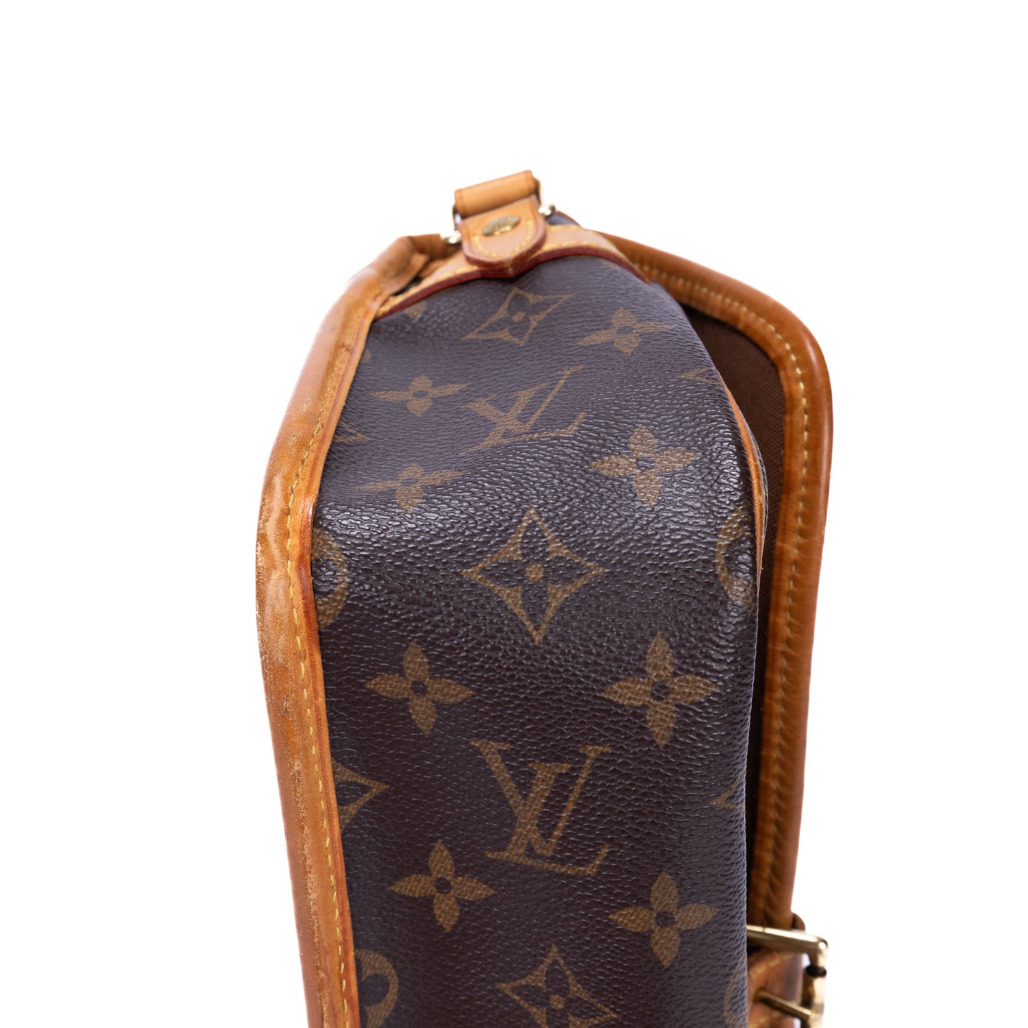 Shoulder Bag Sologne Brown Monogram Canvas