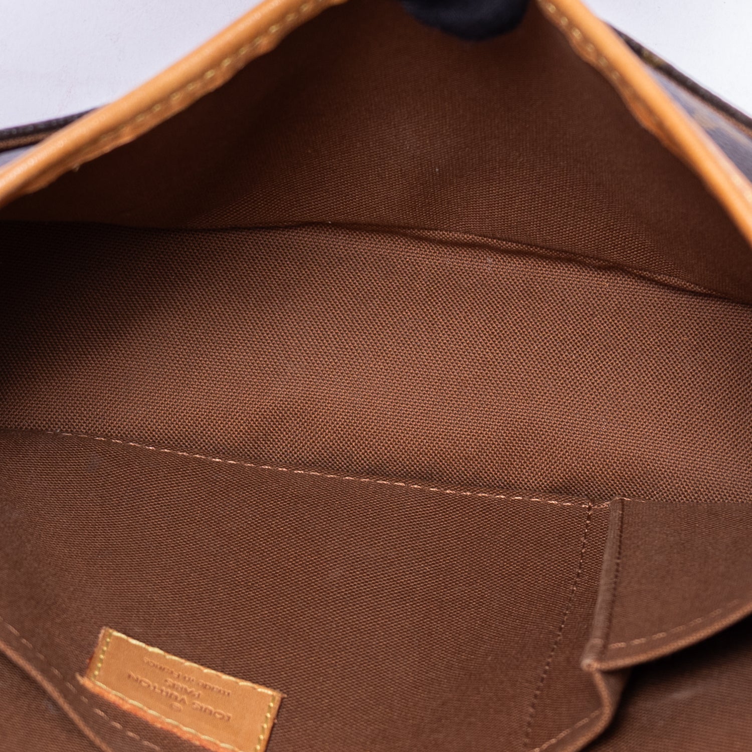 Shoulder Bag Sologne Brown Monogram Canvas