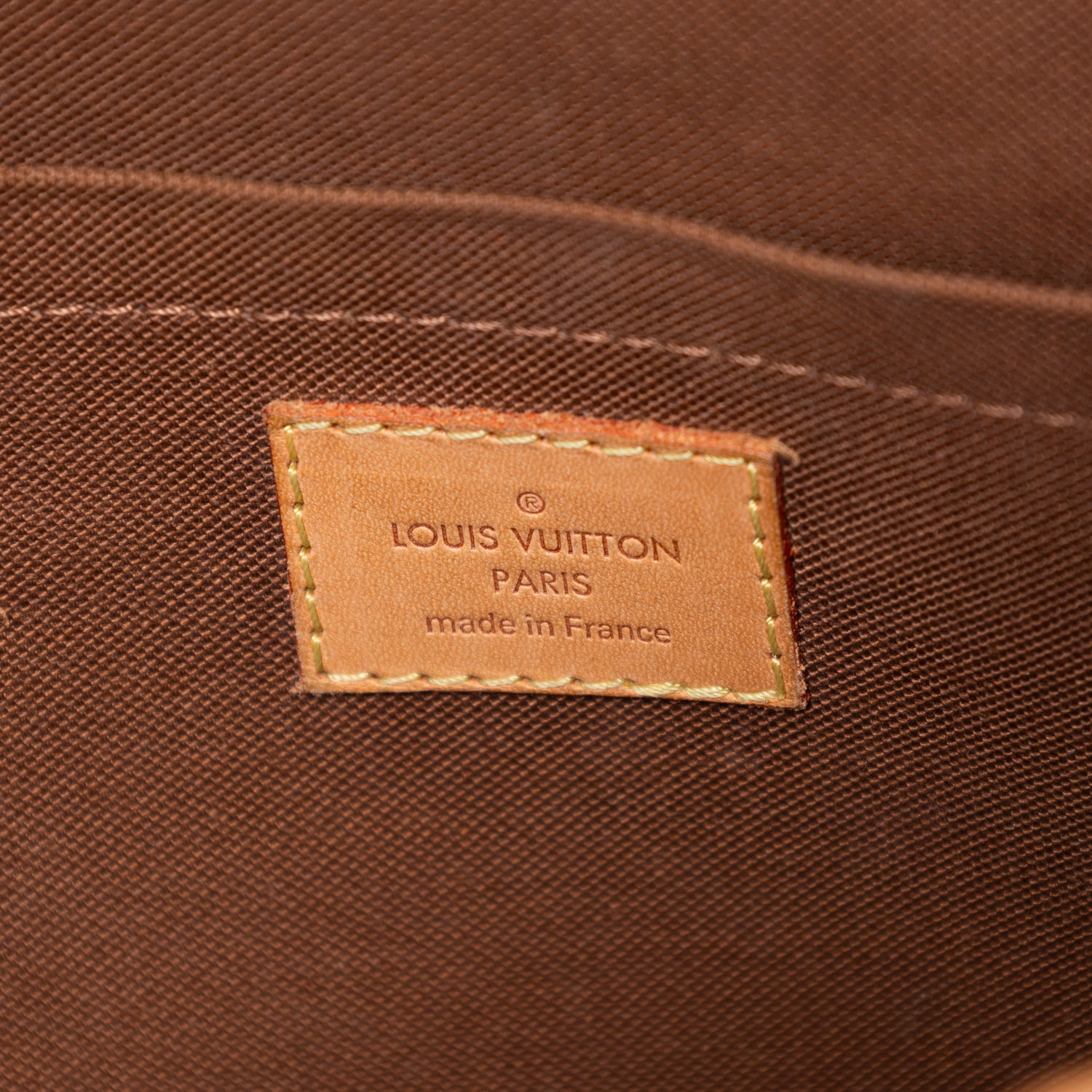Shoulder Bag Sologne Brown Monogram Canvas