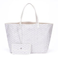 Shoulder Bag Saint Louis GM White Goyardine Coated Canvas