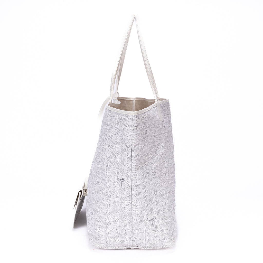 Shoulder Bag Saint Louis GM White Goyardine Coated Canvas