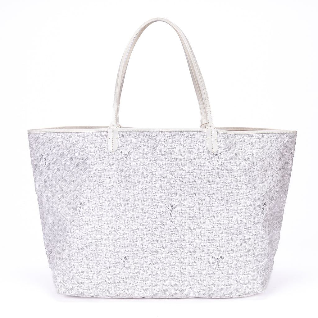 Shoulder Bag Saint Louis GM White Goyardine Coated Canvas