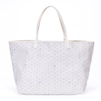 Shoulder Bag Saint Louis GM White Goyardine Coated Canvas