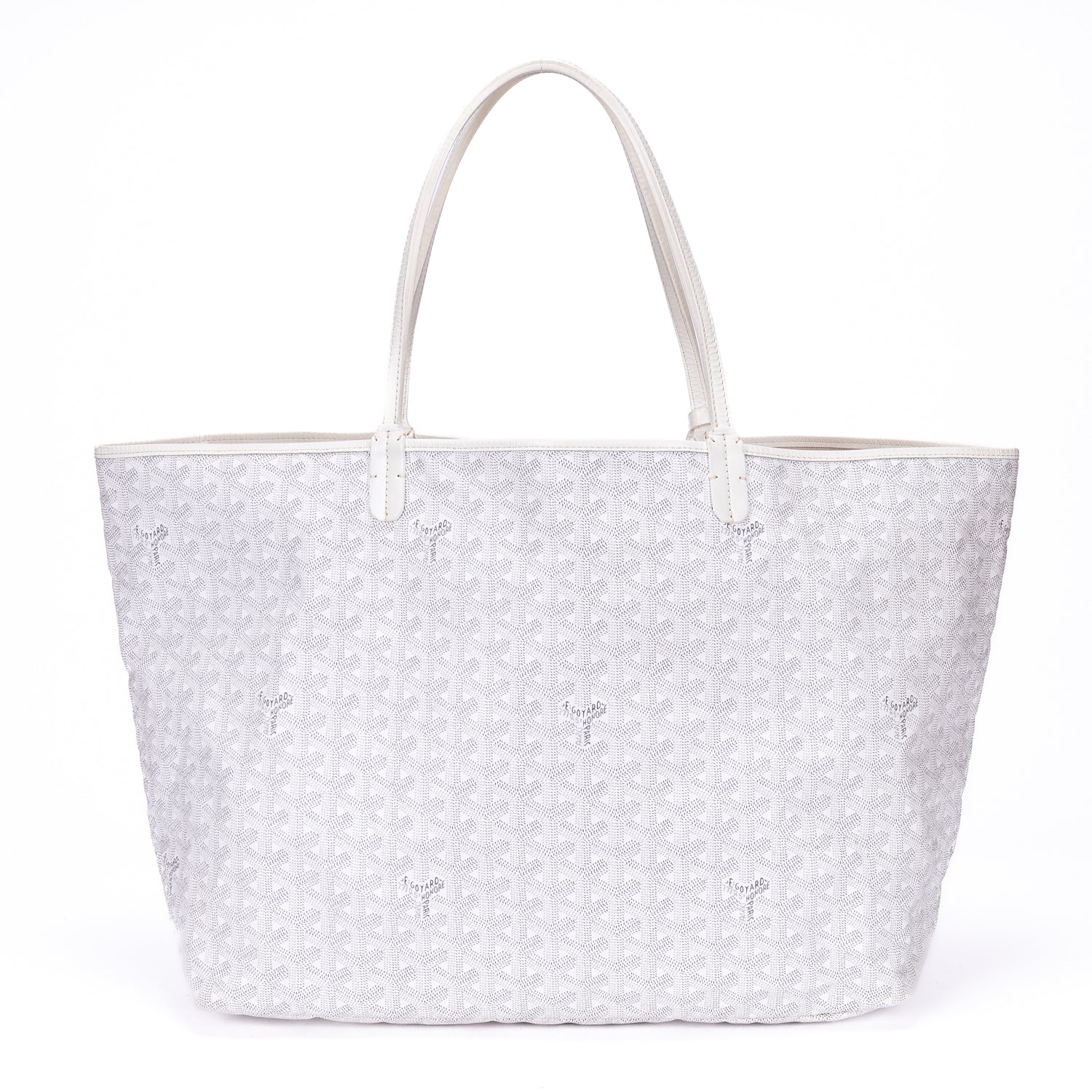 Shoulder Bag Saint Louis GM White Goyardine Coated Canvas