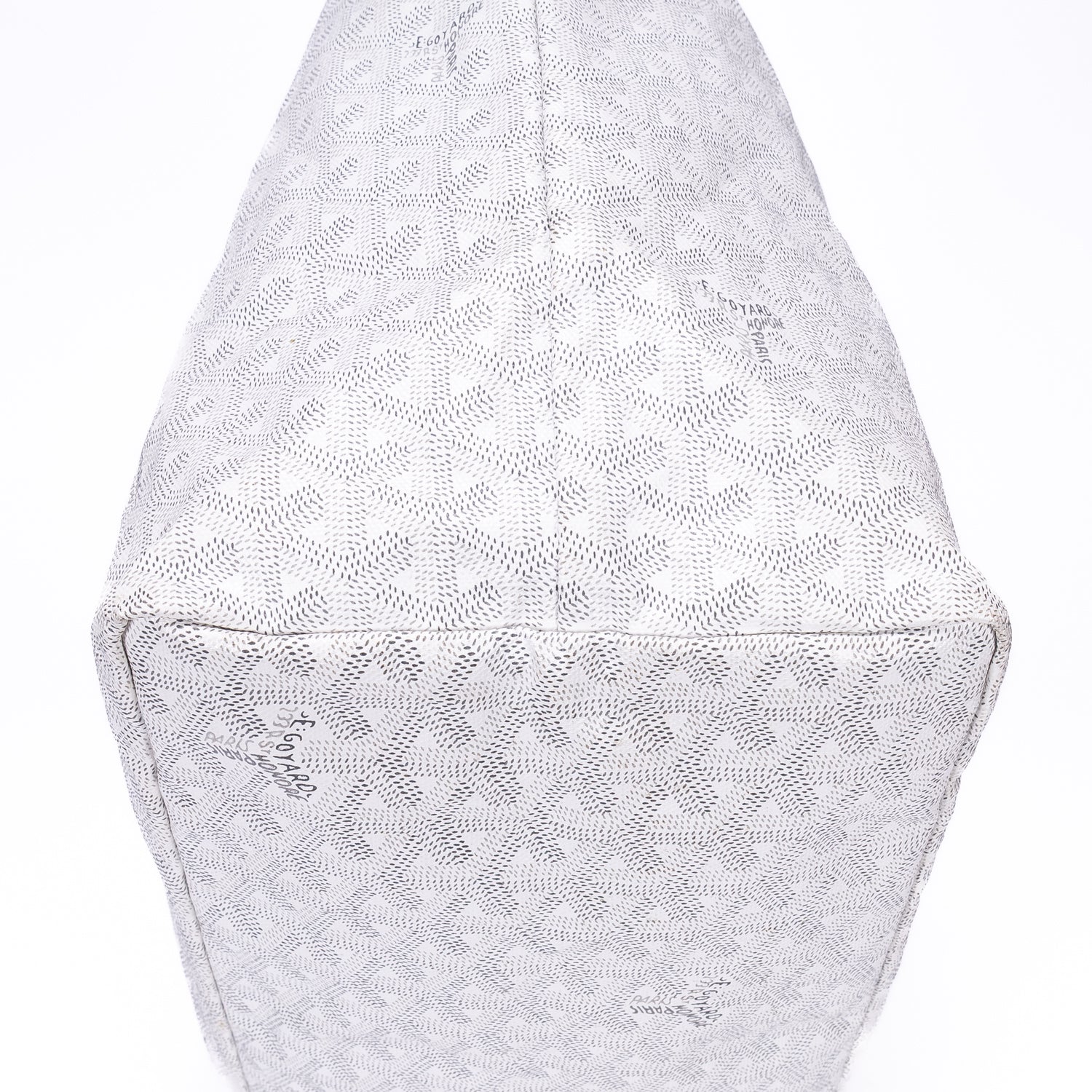 Shoulder Bag Saint Louis GM White Goyardine Coated Canvas
