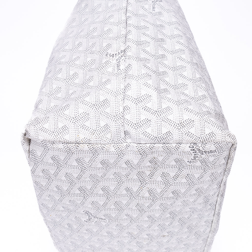 Shoulder Bag Saint Louis GM White Goyardine Coated Canvas