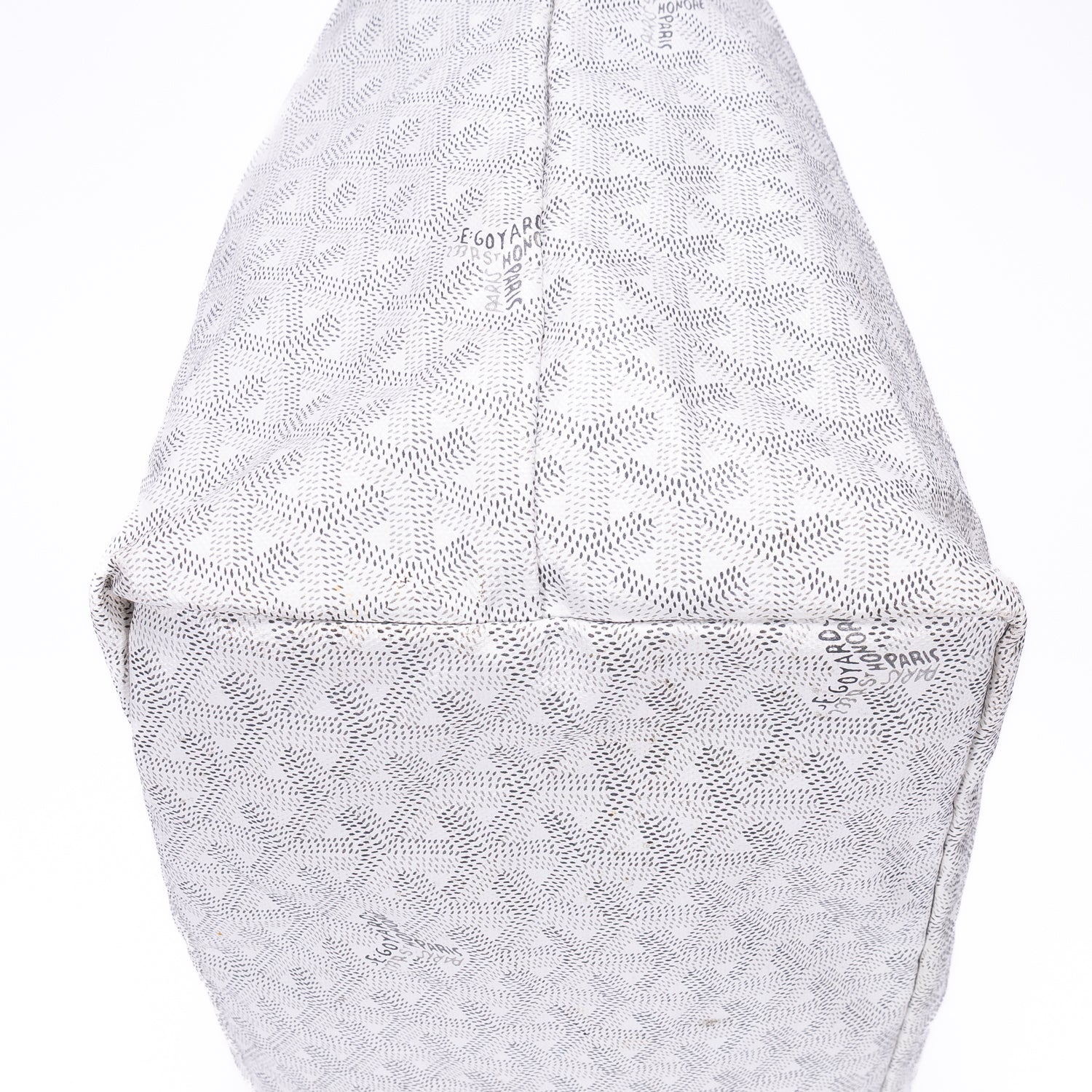 Shoulder Bag Saint Louis GM White Goyardine Coated Canvas