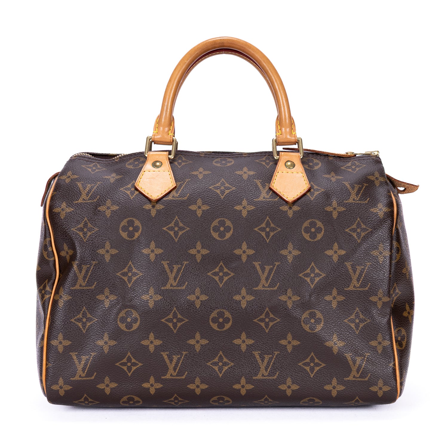 Handbag Speedy 30 Brown Monogram Canvas