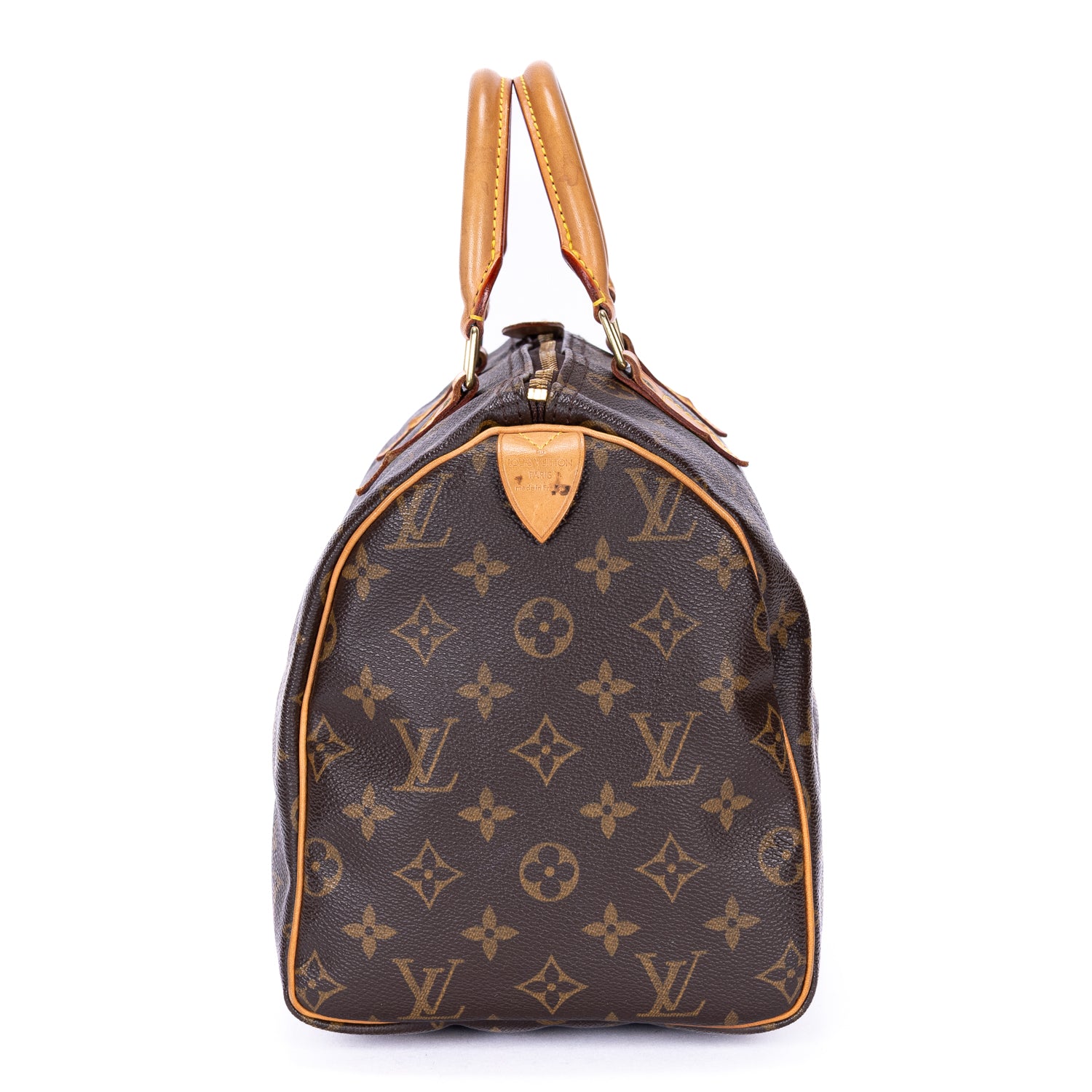 Handbag Speedy 30 Brown Monogram Canvas