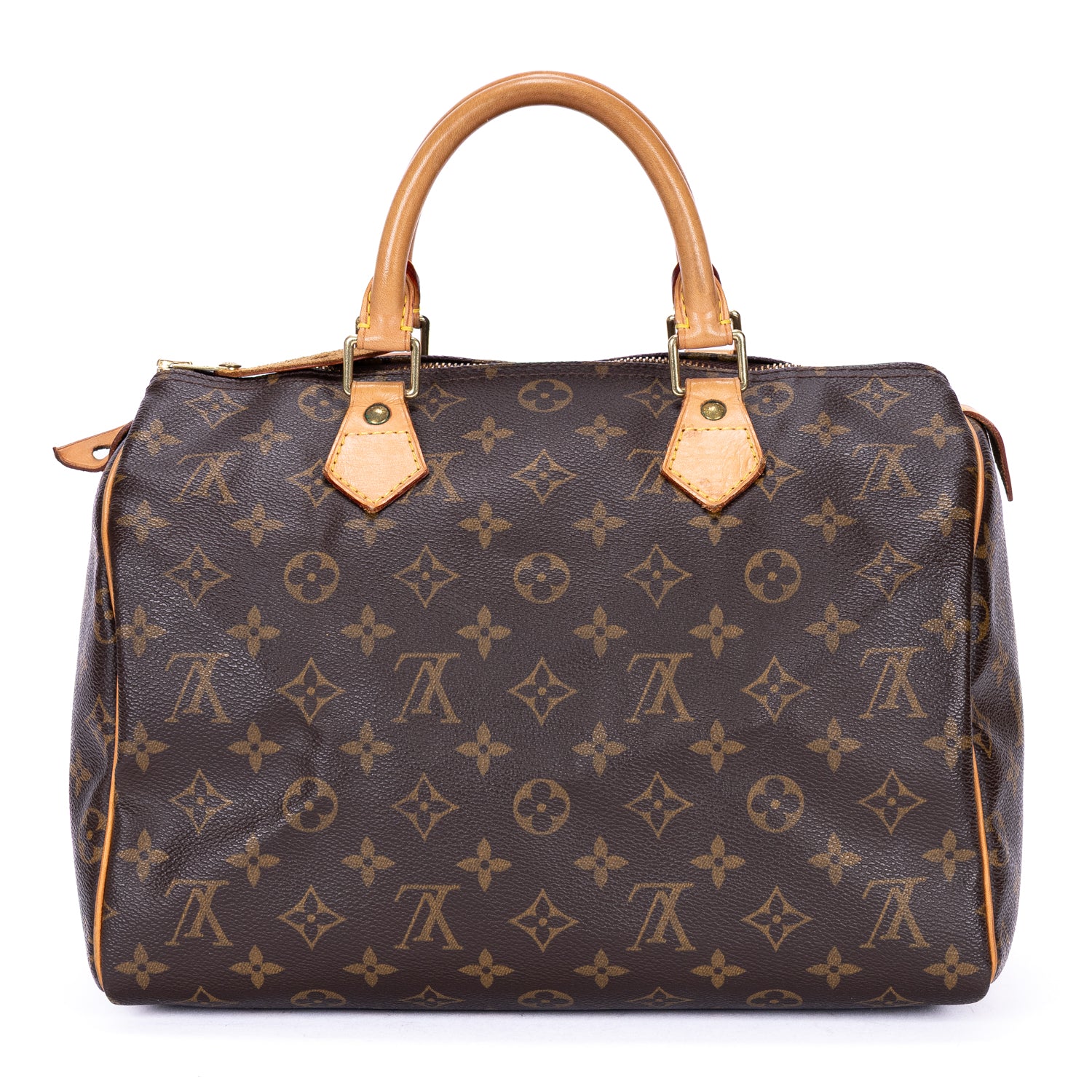 Handbag Speedy 30 Brown Monogram Canvas