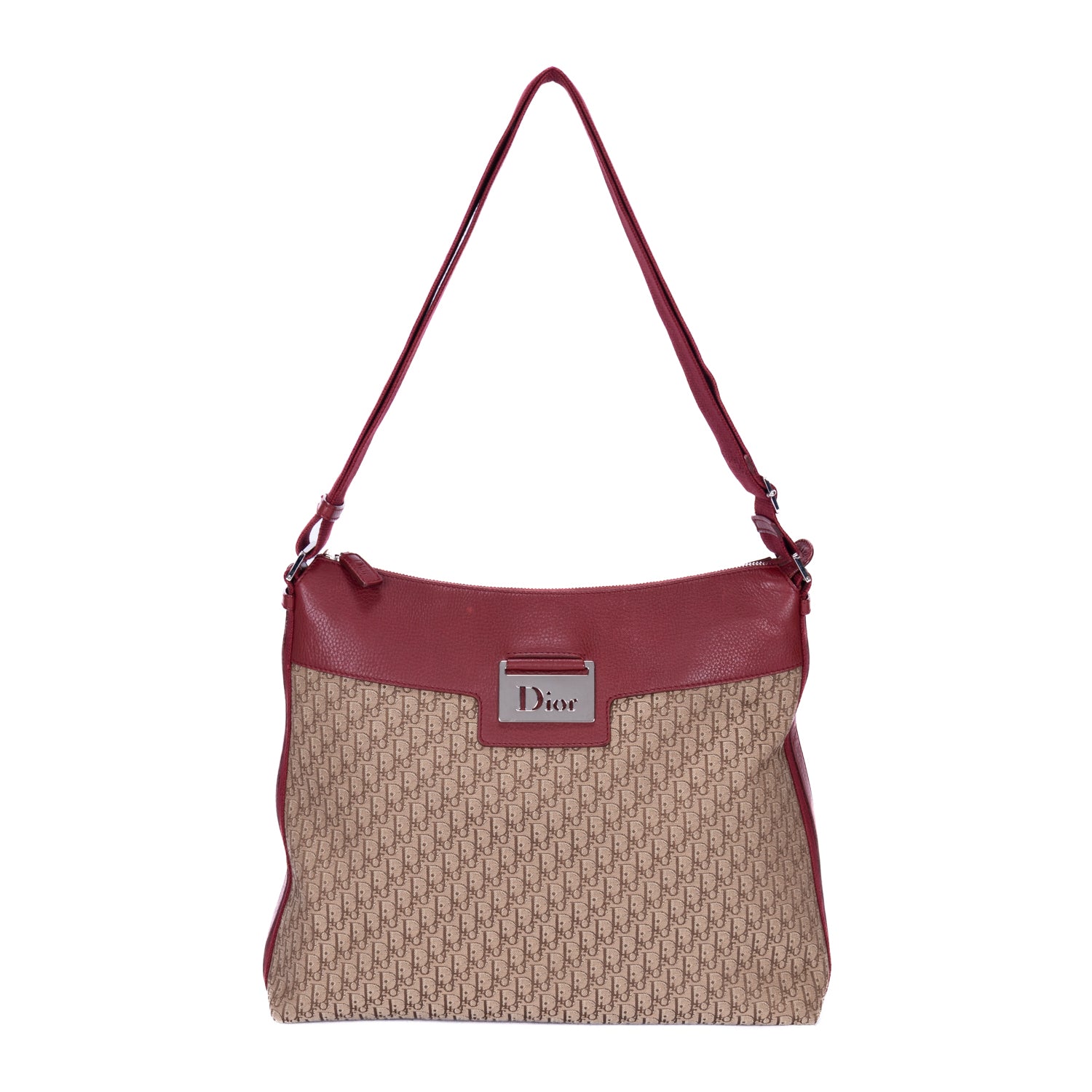 Shoulder Bag Street Chic Messenger Beige Diorissimo Canvas