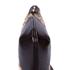Bandolera Horsebit Hasler Bandolera Lona Monogram Beige