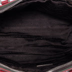 Sac à bandoulière Vintage Bowler Toile de nylon Kaki