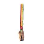 Bolso de Hombro Rasta Trotter Bolso Doble con Solapa Beige Lona Jacquard Oblicua