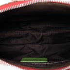 Bolso de Hombro Rasta Trotter Bolso Doble con Solapa Beige Lona Jacquard Oblicua