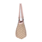 Sac Épaule Abbey Anneaux D Petite Toile Monogram Beige