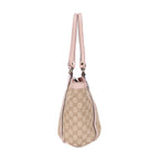 Sac Épaule Abbey Anneaux D Petite Toile Monogram Beige