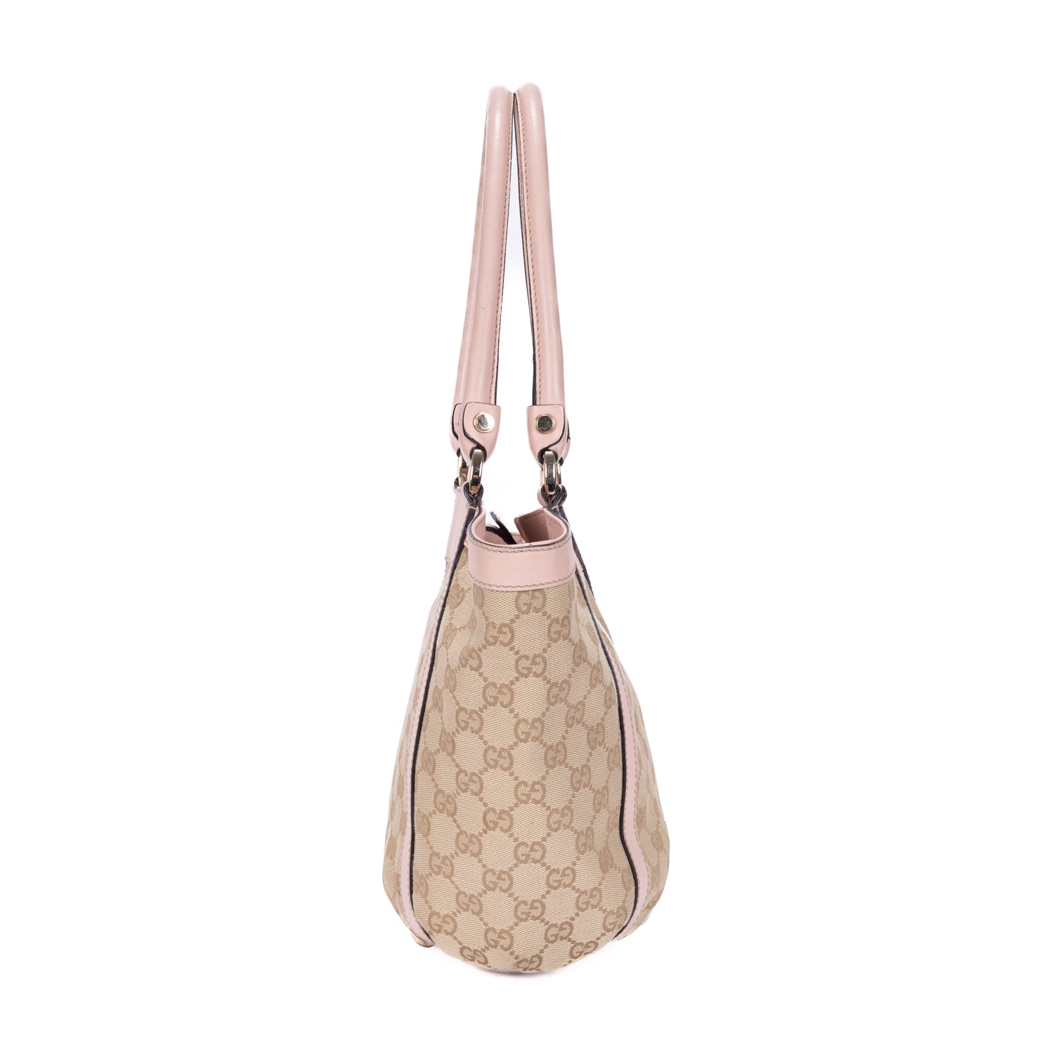 Shoulder Bag Abbey D-Ring Small Beige Monogram Canvas