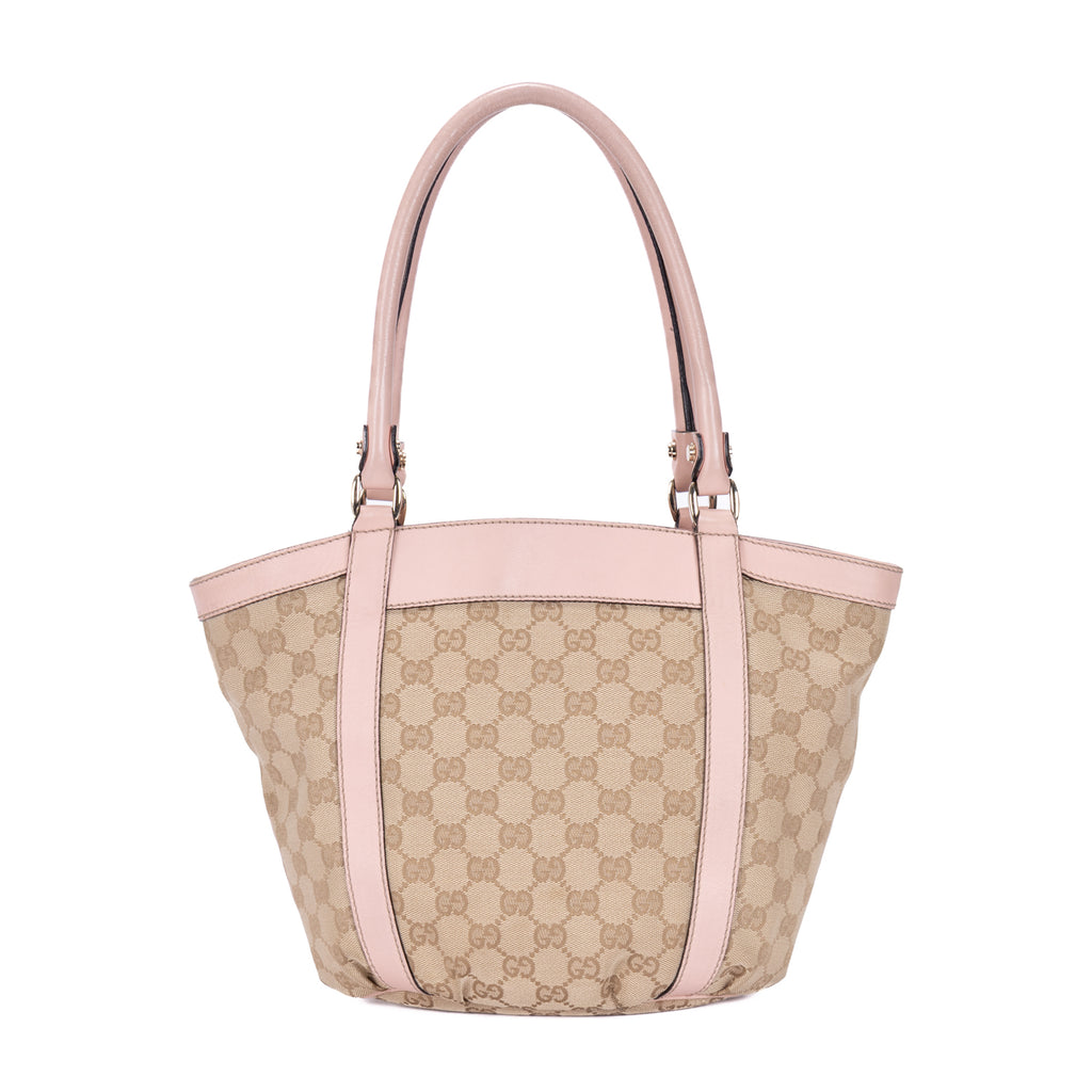 Sac Épaule Abbey Anneaux D Petite Toile Monogram Beige