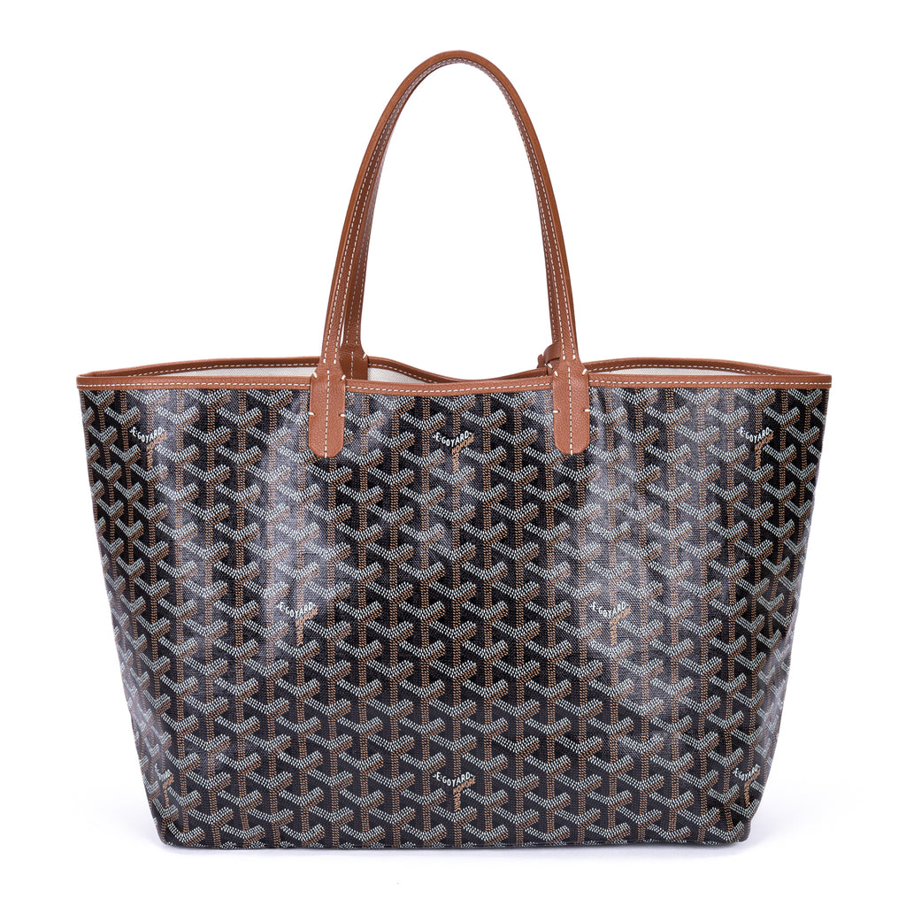 Shoulder Bag Saint Louis PM Black Goyardine Coated Canvas
