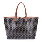 Shoulder Bag Saint Louis PM Black Goyardine Coated Canvas