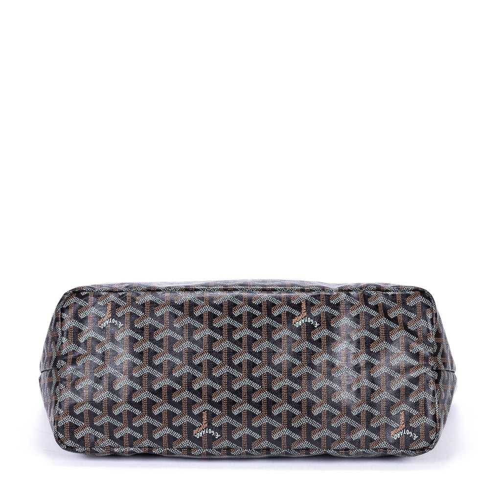 Shoulder Bag Saint Louis PM Black Goyardine Coated Canvas