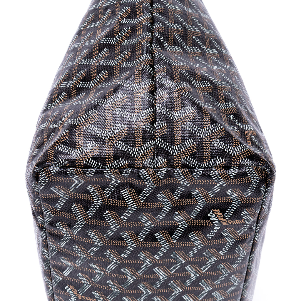 Shoulder Bag Saint Louis PM Black Goyardine Coated Canvas