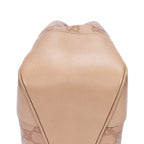 Sac porté épaule Colbert Hobo petit en cuir Guccissima beige