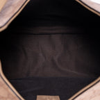 Bolso de hombro Colbert Hobo pequeño de cuero Guccissima beige
