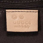 Sac porté épaule Colbert Hobo petit en cuir Guccissima beige