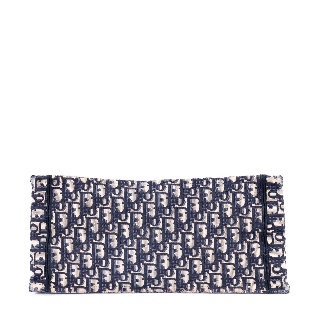 Handbag Book Tote Medium Navy Oblique Diorissimo Canvas