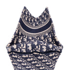 Handbag Book Tote Medium Navy Oblique Diorissimo Canvas