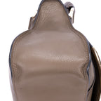 Shoulder Bag Marcie Medium Brown Calfskin Leather